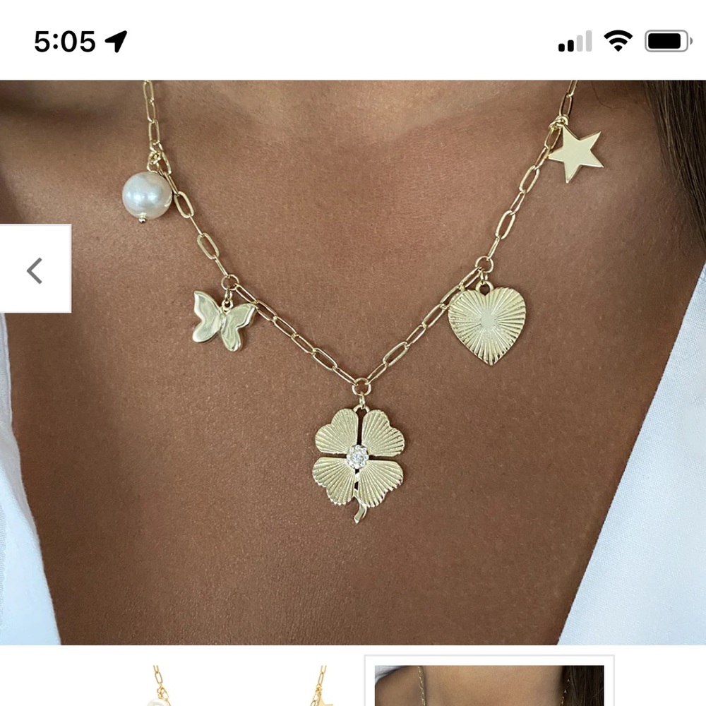 Charm necklace